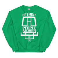 Image 8 of People Mover Detroit Unisex Sweatshirt (Colors Available)