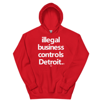 Image 7 of Detroit Control Unisex Hoodie (Colors Available)