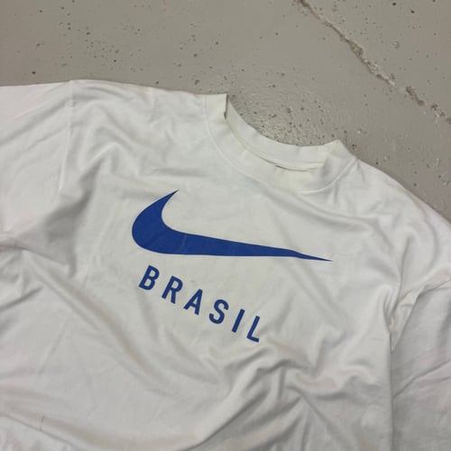 Image of 1990s Nike Brazil T-Shirt, Size Large