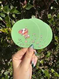 Image 1 of circle chopper stickers