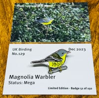 Image 1 of Magnolia Warbler - No.129 - UK Birding Series