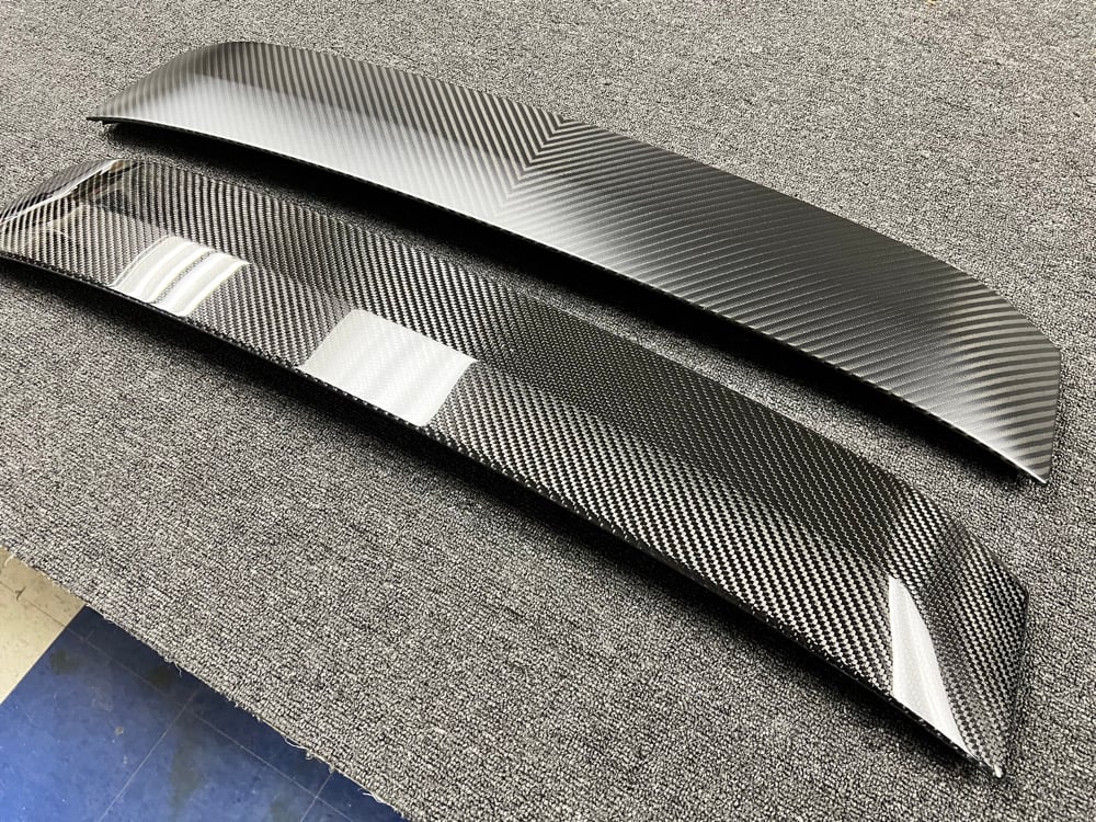 Porsche 997 GT2 RS Carbon Fiber Rear Filler Trim