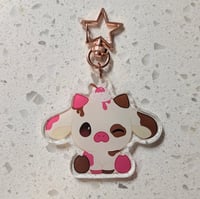 Neo acrylic charm