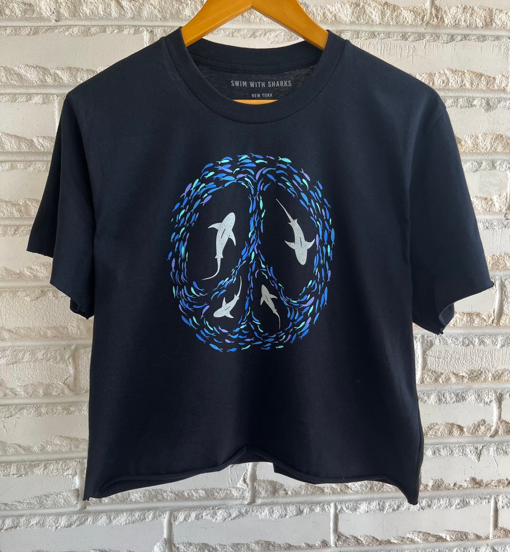 Cropped Peace T-Shirt