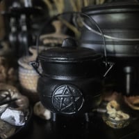 Image 2 of large Iron Cauldron 