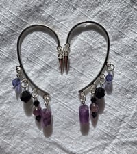 Image 1 of  Clairvoyancy Ear Cuffs 🔮👁💜