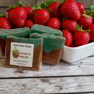Image of Strawberry Soap Bar 