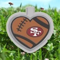 49ers Football Freshie Mold