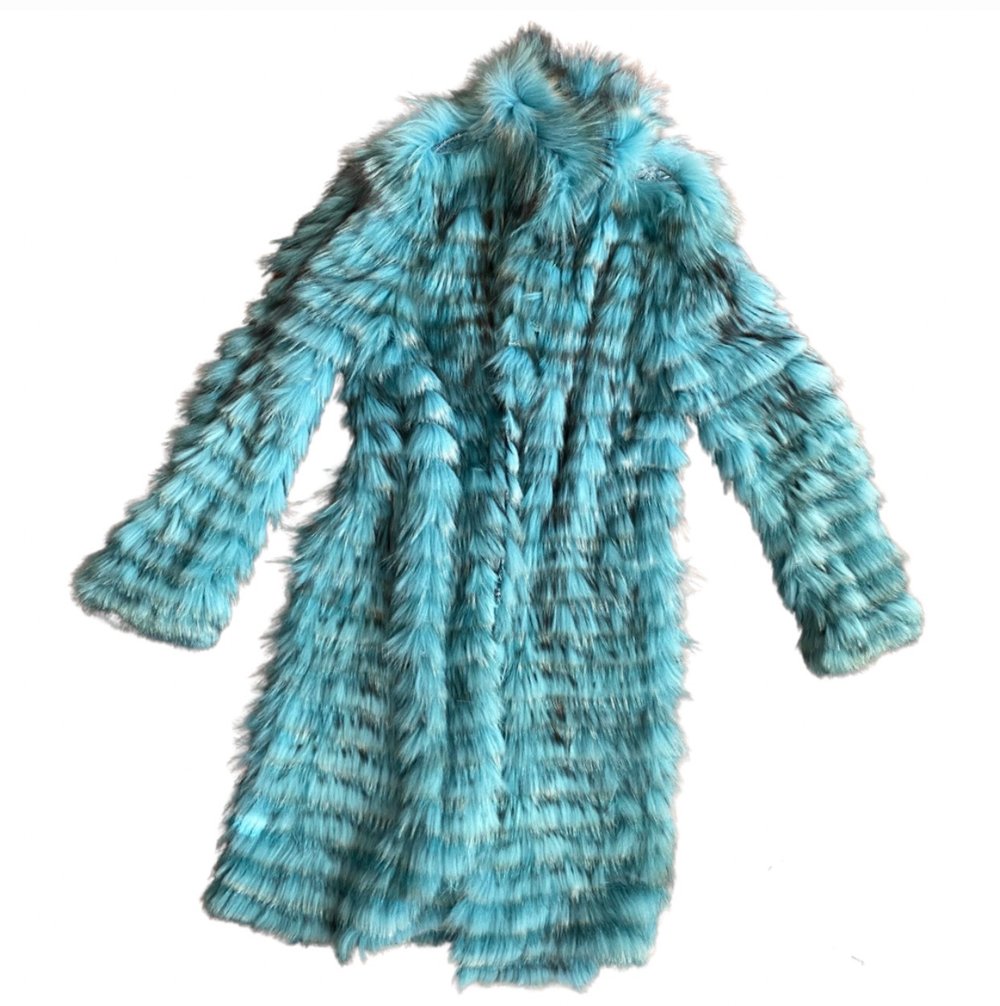 Vintage Escada Fox Fur Coat
