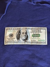 Image 3 of Supreme Hoodie Hundred Dollar Bill Size Small