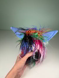 Image 5 of WeightedGrumpy Critter Monster - Bright Curly Patch Fur