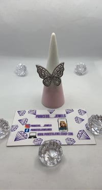 Image 2 of So Icy Butterfly Ring 