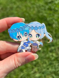 Image 3 of Uki Uki Part 2 - chibi enamel pin 