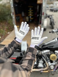 Image 2 of “WHITE”  WIDE⚡️OPEN Gloves 