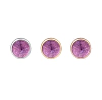 Image 4 of Round Bezel Reverse Set - Amethyst 