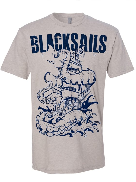 Image of BlackSails Kraken & Ship T-Shirt