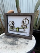 Image 1 of "Mummies at play" Shadow Box