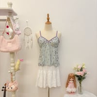 Image 1 of dkny floral cami top