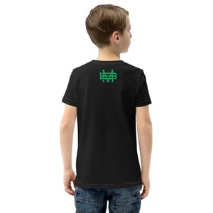 Image of Listen To Saint Patrick Youth Boys Black T-Shirt