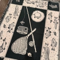 Image 2 of Vintage Fishing Blanket
