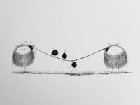Image 1 of Please hold, there is somebody on the line. Original Artwork 