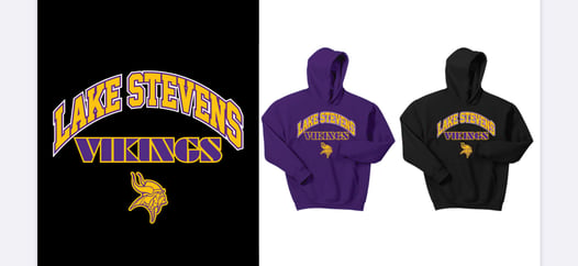 NEW Lake Stevens Vikings Chip Hoodie — Hats Off