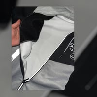 Image 3 of Two-Tone Fleece Sweat-Suit (Gray/Black)