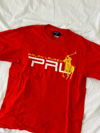 Image 3 of Ralph Lauren red t shirt // M