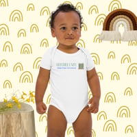 Image 1 of Geechee Unity cotton baby bodysuit