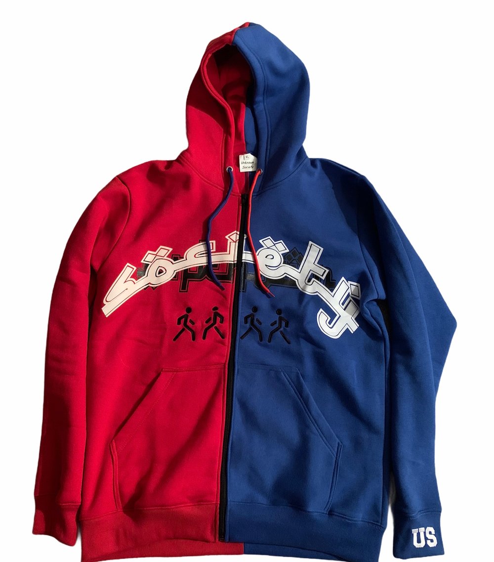Image of Two tone hoodie 