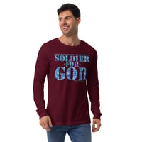 Image 7 of Soldier For God ICE Unisex Long Sleeve Tee