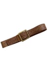 late 1960s soft leather Joshua Tree belt and buckle