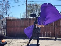 Image 1 of Priesthood worship flags - Royalty(Purple) Adult