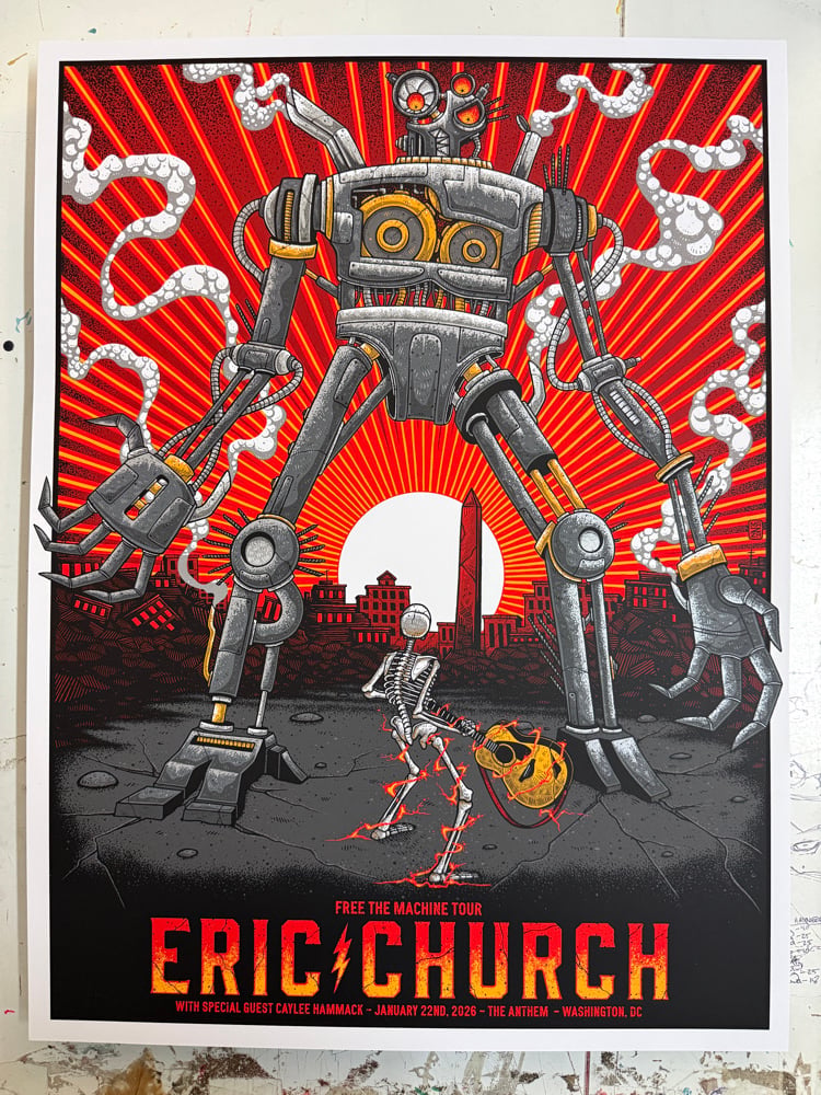 Eric Church - January 22nd, 2026 - Regular and Variants | Mazza