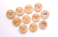 Image 1 of Abre Chapas Imantado Personalizado
