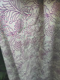 Image 5 of PEFKOS MAXI DRESS Cream maroon- Sise 10-18 uk copy