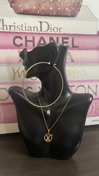 Image 2 of Large stainless steel Hoops