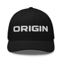 Image 3 of Black Origin Trucker Hat