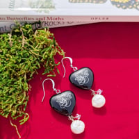 Image 2 of Black Onyx Hearts