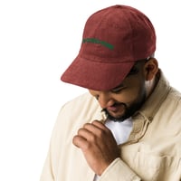 Image 4 of Vintage "Im Going Home" corduroy cap