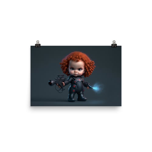 Image of Marvel Babies - Black Widow | Photo paper poster