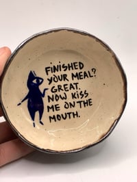 Image 1 of Kmoth bowl blue