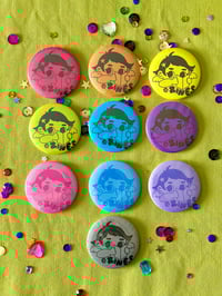 Image 2 of Rainbow Zine Buttons