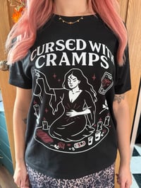Image 1 of Cursed With Cramps Tee