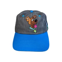 Image 1 of Grey Spooky Pup Unstructured Snapback