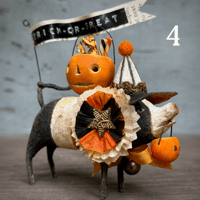Image 9 of Halloween Spun Cotton Pigs (multiple options available)