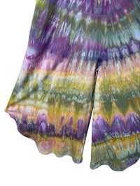 Image 7 of S Woven Wide-Leg Jumpsuit with Pockets in Appalachian Sunset Spiral Ice Dye