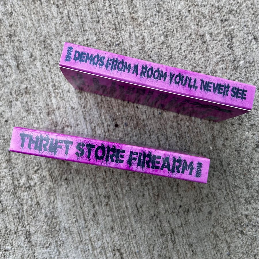Image of Thrift Store Firearm - "demos from a room you’ll never see" Cassette