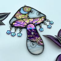 Image 2 of Catch a Falling Star - purple iridescent 