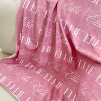 Image 3 of PERSONALIZED NAME BLANKET